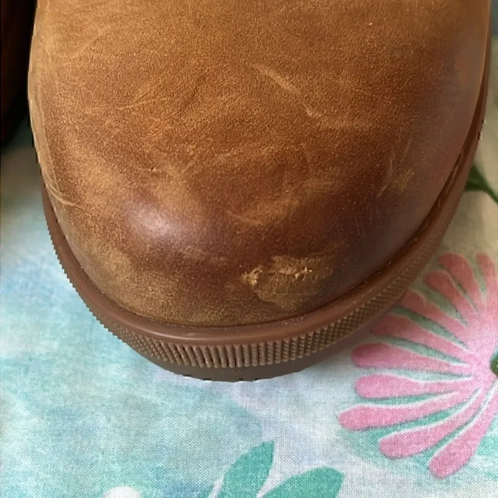 Sorel Joan of Arctic Wedge II Sherpa Tie Boots - 8 Camel - Picture 2 of 16